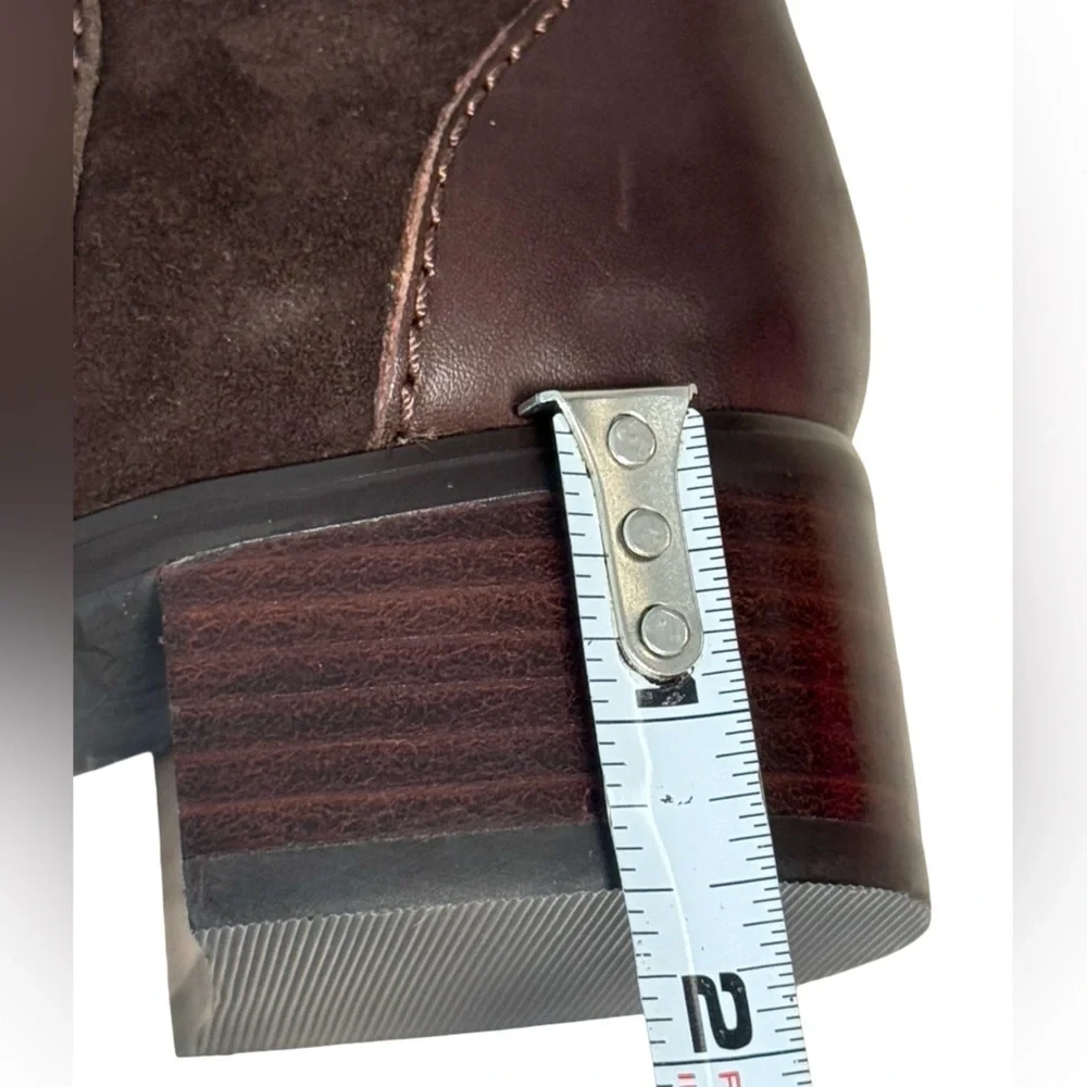 Etienne Aigner Brown Knee-High suede and leather Women's Boots size 6 New